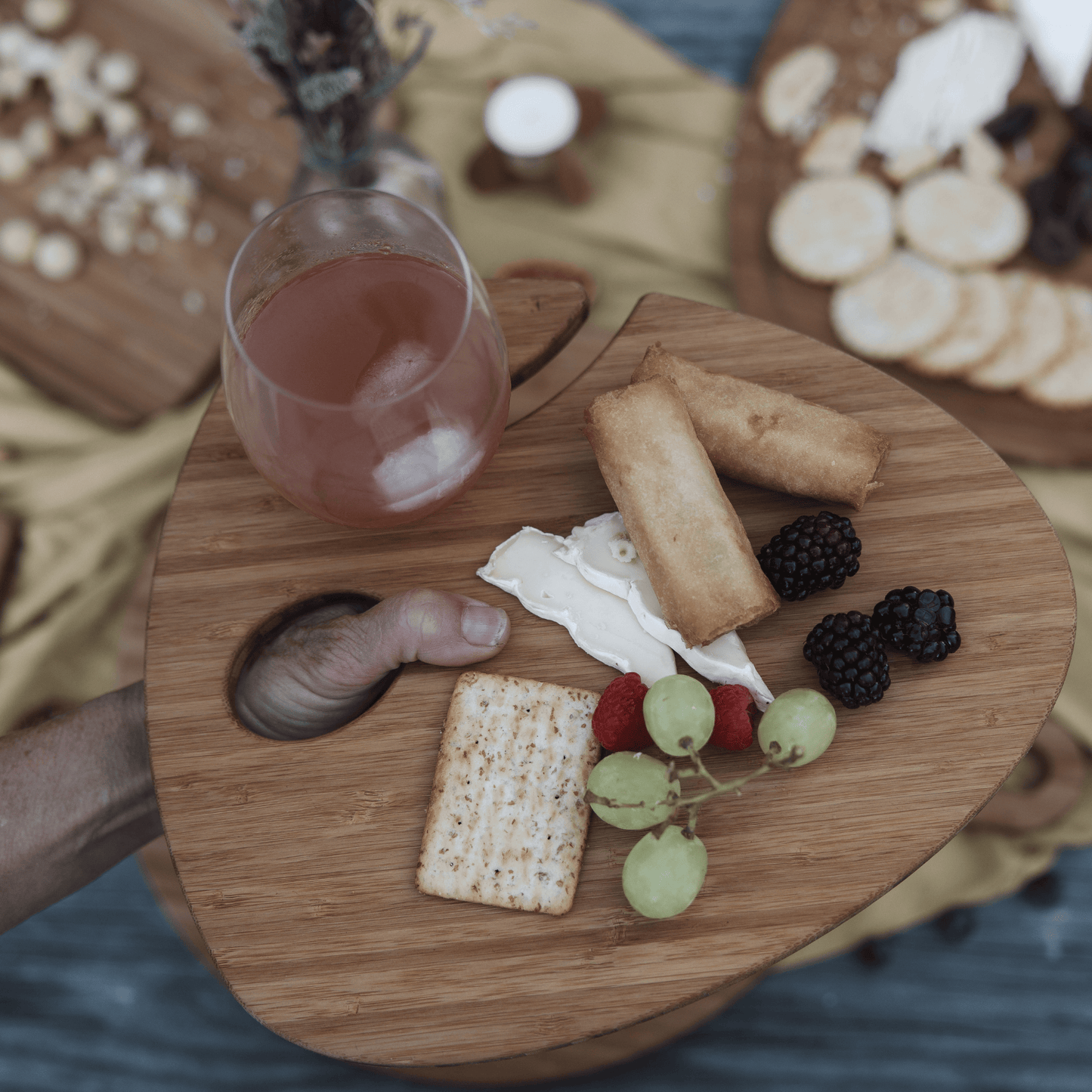 Handy Snack & Wine Platter