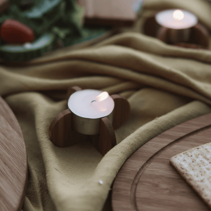 Pincushion Tealight Candle Holder Set